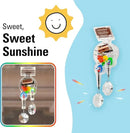 Kikkerland Solar Powered Rainbow Maker – Prism Suncatcher, Fun Home Window Decor – Unique Gift for Christmas & Birthdays – Double Crystal by GreenHaven Gardens