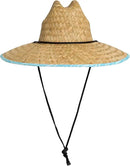 Quiksilver Men's Wide Brim Outdoor Lifeguard Straw Sun Hat by GreenHaven Gardens