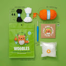 The Woobles Crochet Kit for Beginners - Easy Arts and Crafts Knitting & Crochet Animals Kit As Seen On Shark Tank - Felix The Fox by TinyTreasures Baby Boutique