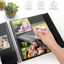 Zesthouse Photo Album Self Adhesive Pages, 60 Pages Magnetic Scrapbook Albums with Sticky Page,Photos Album Holds 8x10 & 5X7 & 4x6 & 6x8 & 3x5, Large Picture Book Ideal for Family,Wedding,Baby by TinyTreasures Baby Boutique