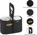 Beautyflier Drink Carrier with Handle for Delivery Reusable Insulated Coffee Cup Carrier Portable 2 Cup Holder with Handle Organizer Tote Bag for Hot & Cold Drinks by TinyTreasures Baby Boutique