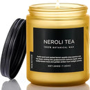 M&SENSE Neroli Tea Scented Candle, 7.05oz 50 Hours Long Lasting Burn 2 Wick Non Toxic Natural Soy Wax Candle for Women, Slow Burning Home Fragrance Gifts for Stress Relief & Relaxing by CozyNest Decor