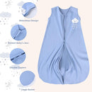 Yoofoss Baby Sleep Sack 12-18 Months Baby Wearable Blanket 100% Organic Cotton 2-Way Zipper TOG 0.5 Toddler Sleeping Sack 3 Pack, Lightweight Sleep Sacks for Babies by TinyTreasures Baby Boutique