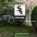 WinCraft Chicago White Sox Garden Flag with Stand Holder by GreenHaven Gardens