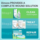 Dimora Silicone Wound Contact Layer, Non-adhering Dressing, Transparent Wound Dressing Pads, 3in x 4in (7.5cm x 10cm), 10 pcs by TinyTreasures Baby Boutique
