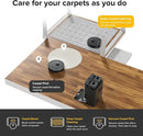 roborock Qrevo S Robot Vacuum and Mop, Self-Drying, Auto Mop Washing, 7000Pa Suction, Self-Emptying & Refilling, 10mm Auto Lifting, 200RPM Spinning Mops, Smart Obstacle Avoidance, Black by CozyNest Decor