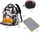 Wrangler Diaper Bag Backpacks Western Backpack Purses Multi-function Baby Bags for Mom with Waterproof Changing Pad & Pacifier Case by TinyTreasures Baby Boutique