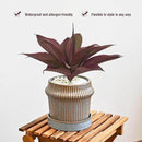 Fake Plants Artificial Agave Plants 13.8" Large UV Resistant Fake Agave Planters for Indoor and Outdoor Decorating Tropical Plant Succulents Greenery Indoor Decor(2Pack, Purple by GreenHaven Gardens