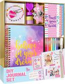 Nollh DIY Journal Kit for Girls - DIY Journal Set for Tween & Teen Girls, Stationery Set, Scrapbook & Diary Supplies Set, Journaling Art Crafts Kit, Ideal Gifts for 8 9 10 11 12 13 14 Year Old Girl by TinyTreasures Baby Boutique