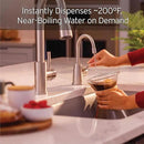 InSinkErator HOT250 Instant Hot Water Dispenser System, Single-Handle Faucet & F-2000S Premium Under Sink Water Filtration System for Instant Hot and Cold Water Dispenser System by CozyNest Decor