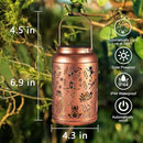 2 Pack Solar Lanterns Outdoor Waterproof, Frog Garden Decor Gifts for Women Mom Grandma Hanging Solar Lights Metal Solar Decoration Outside for Yard, Patio, Lawn, Pathway, Landscape by GreenHaven Gardens