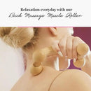 tuuli Accessories – Back Massager with Smooth Ball Rollers, Multi-Functional Back Roller, Neck Massager, Eases Muscle Tension and Supports Skin Health, Muscle Roller 7 x 3 inches by CozyNest Decor