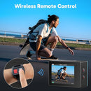 AKASO EK7000 4K30FPS 20MP WiFi Action Camera with EIS Ultra HD 131FT Waterproof Underwater Camera Remote Control 4X Zoom Support External Microphone by TinyTreasures Baby Boutique