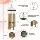 ASTARIN 50th Anniversary Wind Chimes Personalized, 30"/36" Deep Tone Wind Chimes for Wife Husband Parents, Romantic Souvenirs for Men Women Couple by CozyNest Decor