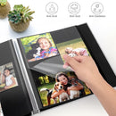 Zesthouse Photo Album Self Adhesive Pages, 60 Pages Magnetic Scrapbook Albums with Sticky Page,Photos Album Holds 8x10 & 5X7 & 4x6 & 6x8 & 3x5, Large Picture Book Ideal for Family,Wedding,Baby by TinyTreasures Baby Boutique