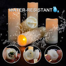 Aignis 24pcs Flameless LED Candles Battery Operated with 10-Key Remote Timer, Outdoor Waterproof Electric Lights, Warm Flickering Glow for Cozy Home/Wedding/Holiday Décor (D2.2'' x H4''/5''/6''/7'') by CozyNest Decor