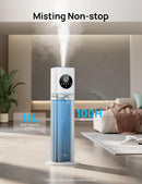 Dreo 11L Smart Humidifier Large Room 700 ft², 100H Cool Mist Air Humidifiers for Bedroom, Top-Fill Self-Cleaning Tank, 26dB, Auto Mode, Aroma Box, RGB Light, Remote & APP Control, Baby, Plant, Blue by TinyTreasures Baby Boutique