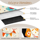 Poedist Extra Large Picnic Blanket Waterproof,80"x 80"Foldable Machine Washable Beach Blanket,Outdoor Blanket for 6-8 Adults,Suitable for Indoor Crawling,Park Beach,Camping,Hiking,Family Travel(Sun) by TinyTreasures Baby Boutique