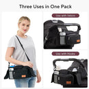 Momcozy Universal Stroller Organizer with Insulated Cup Holder Detachable Phone Bag & Shoulder Strap, Fits for Stroller like Uppababy, Baby Jogger, Britax, BOB, Umbrella and Pet Stroller by TinyTreasures Baby Boutique