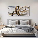 SOUGUAN Canvas Wall Art - Black and White Artwork - Abstract Graffiti Painting - Wall Art for Living Room Bedroom Kitchen Home Wall Decorations 20x40 Inch by CozyNest Decor