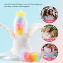 Sew Butiful 8" Unicorn Stuffed Animal - Cute Plush Toy Gift for 3-8 Years Old Girls, Soft Birthday Present for Baby, Toddler, Kids, Decor (White) by TinyTreasures Baby Boutique