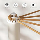 Tripod Clothes Drying Rack, Garment Rack Portable and Foldable Space Saving Laundry Drying Rack - Dryer Rack Clothing Floor Folding Balcony Bedroom Household (Beige(Wood), 16 rods) by CozyNest Decor
