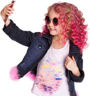 Desire Deluxe Hair Chalk for Girls Makeup Kit of 10 Temporary Colour Pens Gifts, Great Toy for Kids Age 5 6 7 8 9 10 11 12 13 Years Old, "Blue,Green,Grey,Pink,Purple by TinyTreasures Baby Boutique