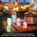 Flickering Flameless Candles, Beautiful Sunflower LED Candles with Remote Timer, Set of 2 Battery Operated Candle for Valentine Wedding Birthday by GreenHaven Gardens
