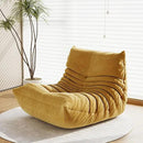 Bean Bag Chairs for Adults, Bean Bag Sofa - Adult Size with Soft Waterproof Fabric for Living Room, Apartments, Reading Corner, Gaming, and Movie Venue (Yellow) by CozyNest Decor