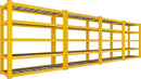 REIBII 72''H Garage Shelving 3010 LBS Storage Shelves Adjustable Metal Shelving 5 Tier Metal Shelves for Storage Industrial Shelf for Kitchen Pantry Warehouse Basement 72" HX35.5 WX16 D, 4 Pack by GreenHaven Gardens