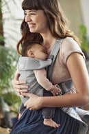 BabyBjörn Baby Carrier Mini, Gray, 3D Mesh | Newborn Carrier (7-25 lbs), Ergonomic, Easy-to-Use by TinyTreasures Baby Boutique