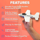 Airplane Toy Foam Glider: Airplane Toys For 3 Year Old & Airplanes For Kids 2-4 Toy Airplane For Boys&GirlsFoam Model Plane & Planes Air Plane Toy, Toddlers by TinyTreasures Baby Boutique