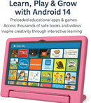 10.1" Kids Tablet Android 14 | 64GB Octa-Core 8GB RAM | Shockproof Case & Parental Control | 12H Fast Charge | HD Display w/Google Kids Space & Educational Apps | WiFi 6/Bluetooth/GPS | Ages 3-12 by TinyTreasures Baby Boutique