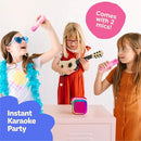 Move2Play, Karaoke Machine for Kids | Includes 20+ Kid Songs | 2 Microphones | Connect with Bluetooth | 3, 4, 5, 6, 7+ Year Old Gift | Toy for Girls, Boys, & Toddler | Birthday Present by TinyTreasures Baby Boutique