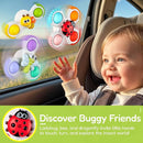 ALASOU 3PCS Pop Suction Cup Spinner Toys for 1 Year Old Boy Girl|Novelty Spinning Tops Toddler Toys Age 1-2|Sensory Baby Bath Toy for Toddlers 1-3|12 18 Months Boy Birthday Gift for Infant by TinyTreasures Baby Boutique