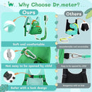 Dr.meter 3 in 1 Toddler Harness Leash + 8.2ft Anti Lost Wrist Link, Cute Dinosaur Kids Safety Harness Tether with Key Lock, Child Protective Leashes While Walking for Outdoor Activity Keep Kids Close by TinyTreasures Baby Boutique