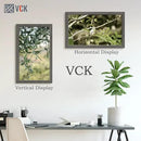 VCK 14x24 Frame 3 Pack, Gray Solid Wood Picture Frame, Exclusive Wood Grain, Wall Gallery Frame by CozyNest Decor