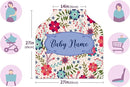 Baby Car Seat Stroller Cover Nursing Cover New Mom Breastfeeding Scarf Soft Stretchy Infant Carrier Cover Car Canopy Coverage by TinyTreasures Baby Boutique