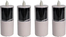 Solar Candles Outdoor Waterproof, Solar Candles for Cemetery, 2.5"x6.5",Dusk to DAW,for Cemetery Grave Garden Patio Yard Lawn Decoration (Set of 2) by GreenHaven Gardens