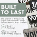 Rustic Custom Metal Sign - Custom Sign for Indoor or Outdoor Use (Rustic Black Border) by CozyNest Decor