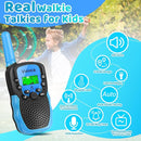 Vvinca Walkie Talkies for Kids Rechargeable 3 Pack, Toys for Boys Girls Age 3-13 Ourdoor Camping Birthday Gift, 3KM Long Range Walkie-Talkie 2 Way Radios 22 CH VOX with Li-ion Battery Flashlight by TinyTreasures Baby Boutique