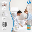 National Allergy Superior 100% Cotton Queen Mattress Protector Zippered - 60" x 80" x 12" - Hypoallergenic Bed Encasement - Breathable Dust Proof Cover - AAFA & Oeko-TEX Standard 100 Certified by TinyTreasures Baby Boutique