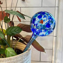 Evelots Plant Watering Globes/Bulbs (2 Pack) - Extra Long 14 Inches - Great for Big Plants - Hand Blown Glass - Automatic Water Irrigation System - Use Indoor/Outdoor - Leave Your Home Worry Free by GreenHaven Gardens