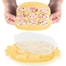 Haakaa Baby Popsicle Mold - Baby Food Maker & Breastmilk Teething Freezer Tray - BPA Free Silicone-Yellow by TinyTreasures Baby Boutique