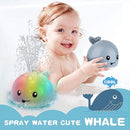 ZHENDUO Baby Bath Toys, Light Up Bath Toys, Sprinkler Bathtub Toys for Toddlers Infant Kids Boys, Automatic Spray Water Bath Toy, Pool Bathroom Baby Toy by TinyTreasures Baby Boutique