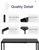 Nxconsu Cabinet Shelf Expandable Organizer Riser Rack for Kitchen Pantry Cupboard Under Sink Countertop Home Organization Extra Storage Space Saver Heavy Duty Metal Edgeless Design Black Extra Large by CozyNest Decor