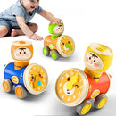 iPlay, iLearn Press to Go Car Toys Set for Toddlers 1-3, Baby Push Go Friction Racing Cars, Infant Play Vehicle Set, 1st Birthday Gifts for 6-9-12-18 Months, 1 2 3 One Years Old Boys Girls Child Kids by TinyTreasures Baby Boutique