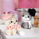 Wizardi Amigurumi DIY Crochet Kit - Cats F07N8-M123 by TinyTreasures Baby Boutique