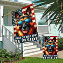 American Flag-Funny German Shepherd Dog American Flag TQN2748F, 3x5 ft. Flag-USA Flags Premium Polyester-Decorative Indoor Outdoor Flag by GreenHaven Gardens