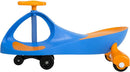 Wiggle Car Ride on Toy - Easy-to-Use Kid Car for Ages 3 Years and Up with No Batteries, Gears, or Pedals by Lil Rider (Blue/Orange), Large,Yellow / Black by TinyTreasures Baby Boutique
